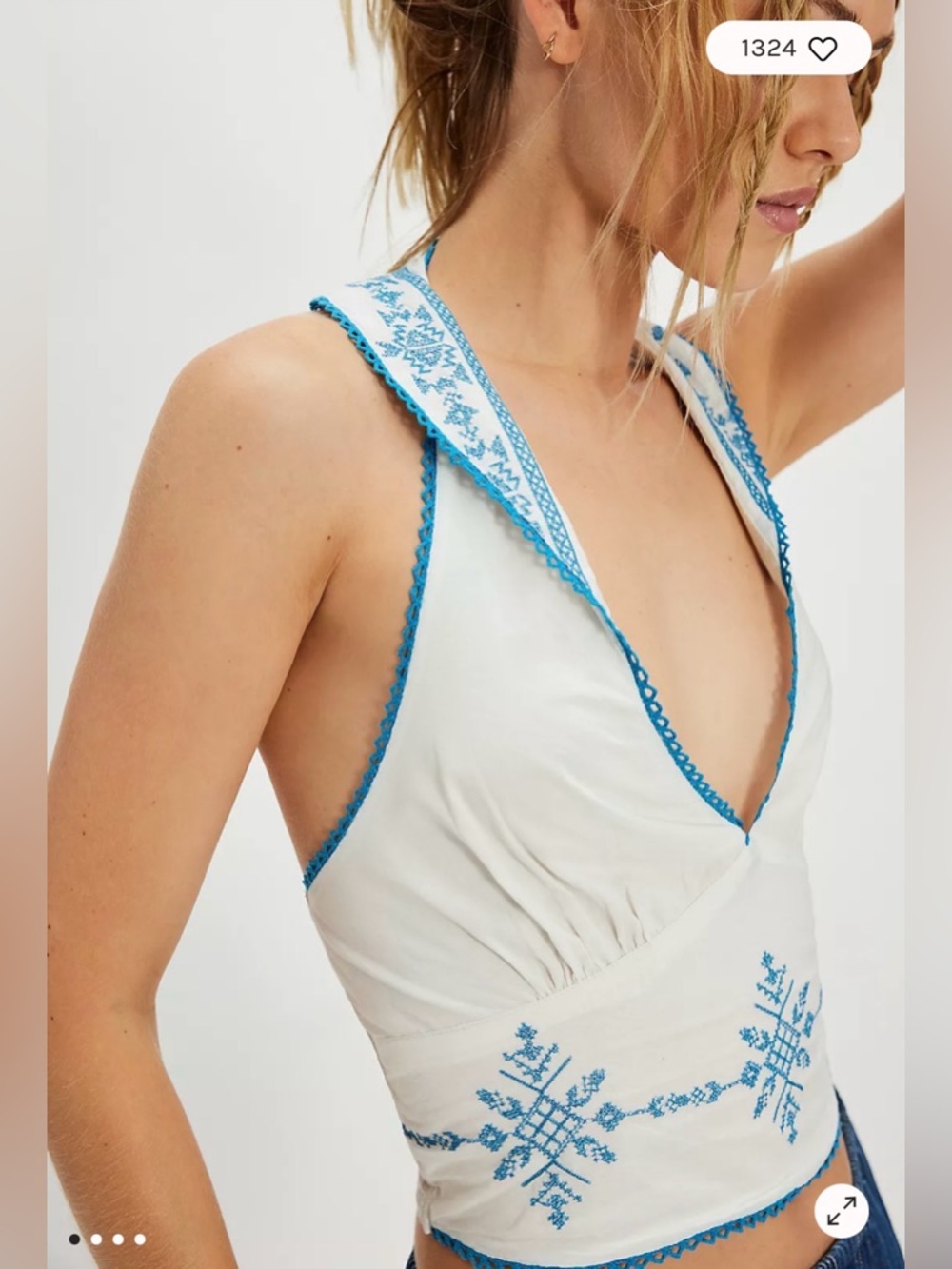 Free People Hello Lover Top. NWT